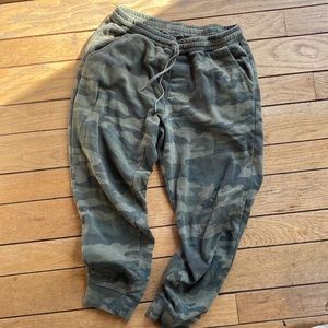Camo sweatpants
